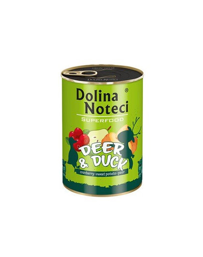 DOLINA NOTECI Premium SuperFood jeleň a kačka 400 g