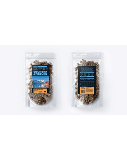 COUNTRY&NATURE Granule pre psov s bielymi morskými rybami 100 g