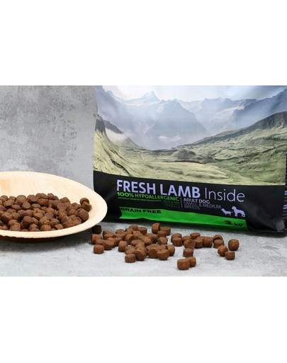 COUNTRY&NATURE Granule pre psov z jahňacieho  a morčacieho mäsa 100 g