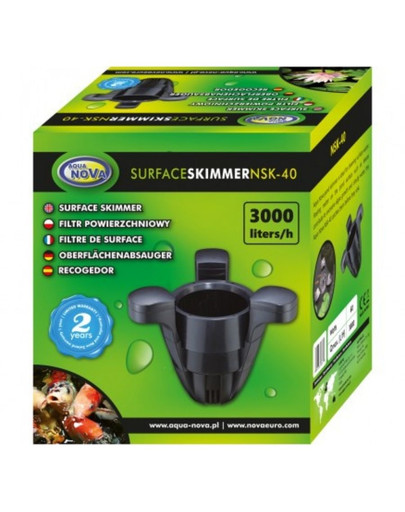 AQUA NOVA NSK-40 Skimmer filter s čerpadlom 3000 l / h