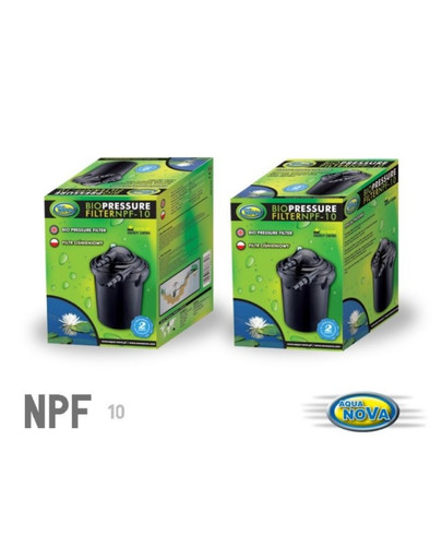 AQUA NOVA tlakový filter 10L, Lampa UV 7W, 4000L