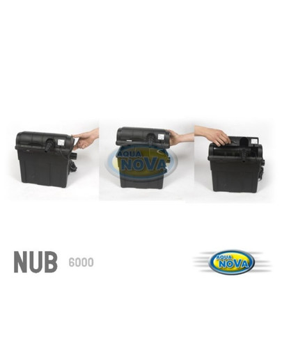 AQUA NOVA NUB-6000 Prepadový filter pre očko 6000 l s UV 9W lampou + UV-C 9W vláknom