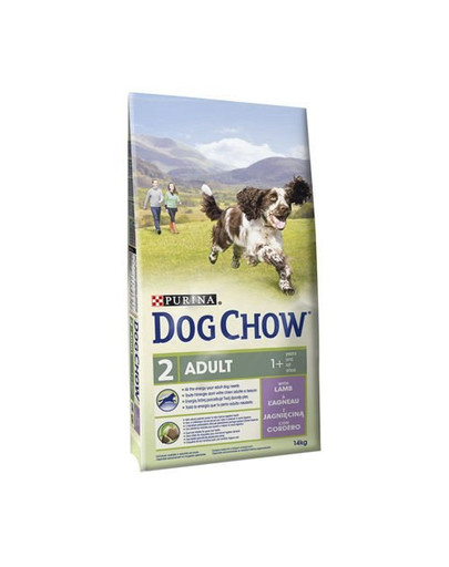 PURINA Dog Chow Adult Jagnięcina 14 kg +2,5Kg Gratis