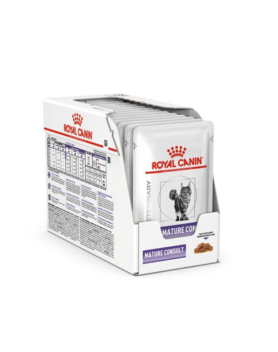 ROYAL CANIN Veterinary Health Nutrition Cat Mature Consult 12x85g