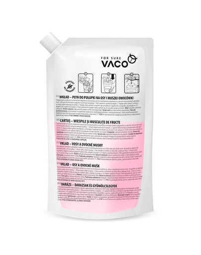Náplň VACO ECO - tekutina na osy a ovocné mušky 250 ml