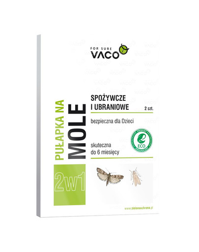 VACO ECO Pasca na moľe (2v1) 2 ks
