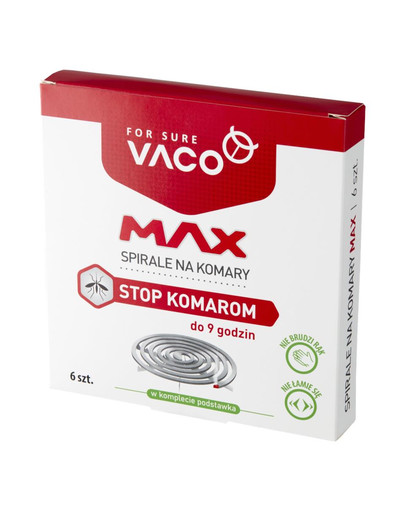 VACO VACO Špirály proti komárom MAX 6 ks
