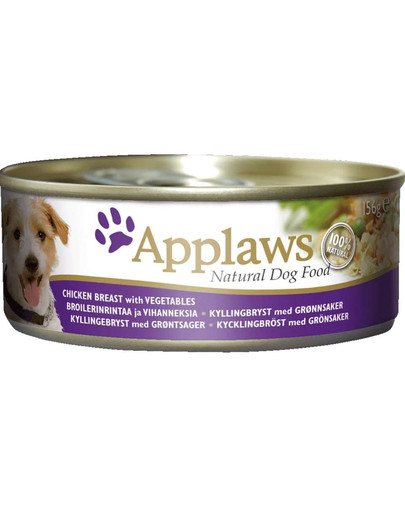 APPLAWS kura a zelenina 156 g