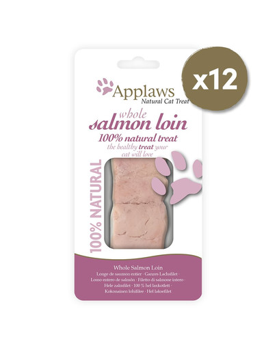 APPLAWS Lososová sviečková vo vlastnej omáčke 12 x 30 g