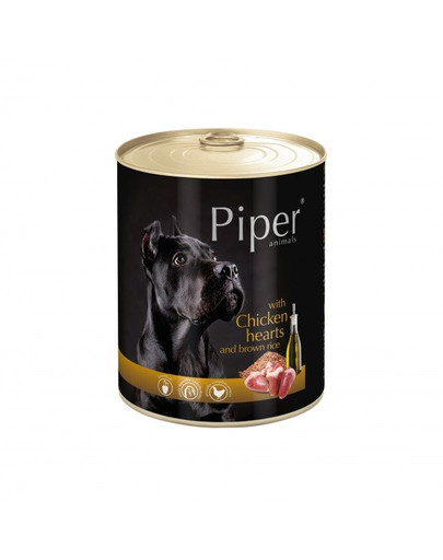 DOLINA NOTECI PIPER pre dospelých psov s kuracím srdcom a ryžou 800 g