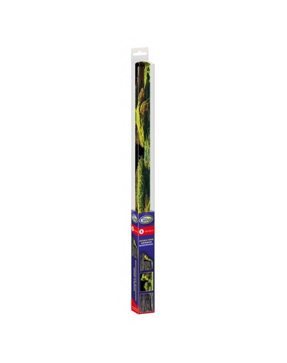 AQUA NOVA Obojstranné pozadie akvária S 60x30cm, skaly / rastliny