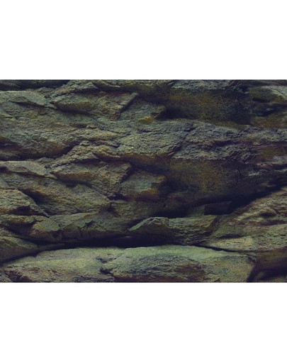 AQUA NOVA Obojstranné pozadie akvária XL 150x60cm, skaly / rastliny