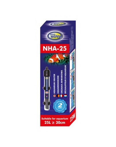 AQUA NOVA Ohrievač s termostatom NHA-25 - 25 W
