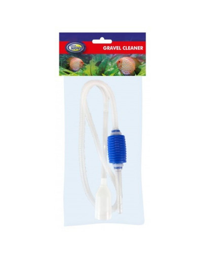 AQUA NOVA Akvarijný odkalovač s ručnou pumpou 170 cm GC-170