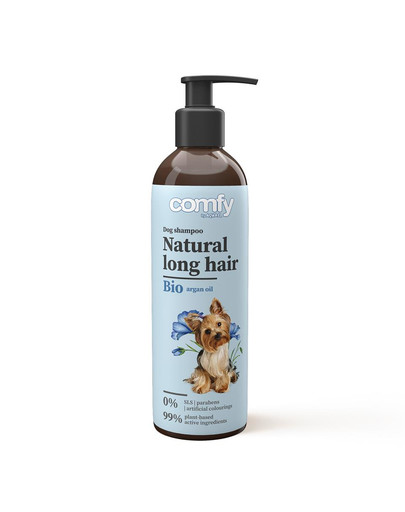 COMFY Natural Long Hair 250 ml šampón pre psov s dlhou srsťou