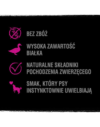 CRAVE bezzrnná pochúťka pre psa z kačacieho mäsa 7 x 55g