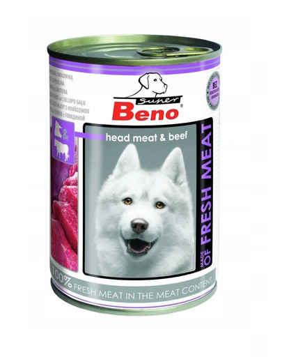 BENEK Super BENO Meat hovädzie mäso 400 g