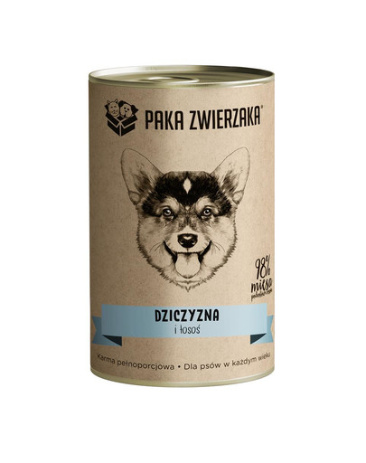 PAKA ZWIERZAKA Divina a losos 400 g