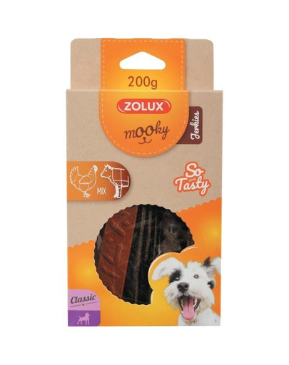 ZOLUX MOOKY Classic JERKIES MIX pamlsky 200 g