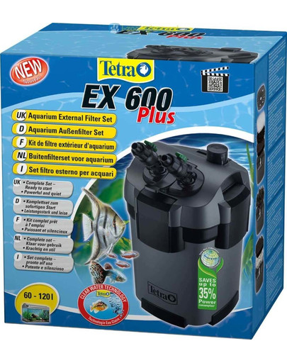 TETRA External Filter Ex 600 Plus-Filter vonkajší 60-120l