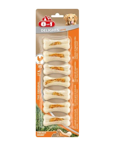 8IN1 Maškrta Deligh tstrong Bones XS 7ks