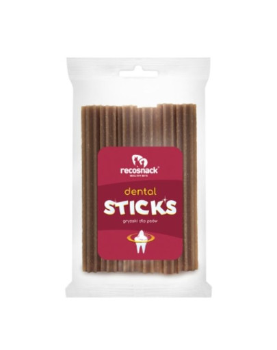 RECOSNACK Dental Sticks Natural 12 cm 6 ks