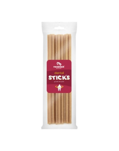 RECOSNACK Dental Sticks Natural pochúťky pre psov 17 cm 4 ks