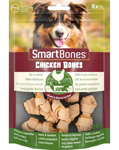 SmartBones Chicken mini 8 ks