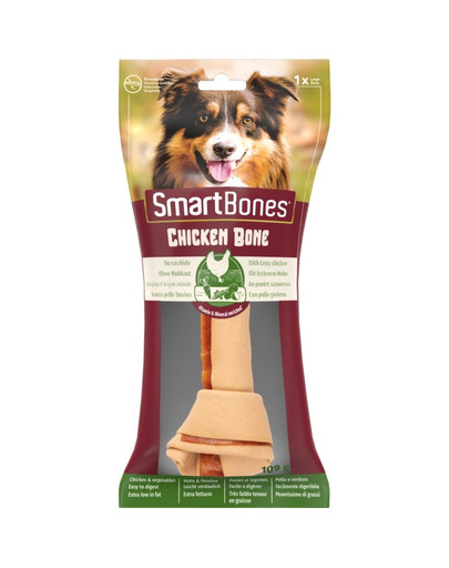 SMART BONES Žuvacia kosť pre psov veľkých plemien, kura 1 ks