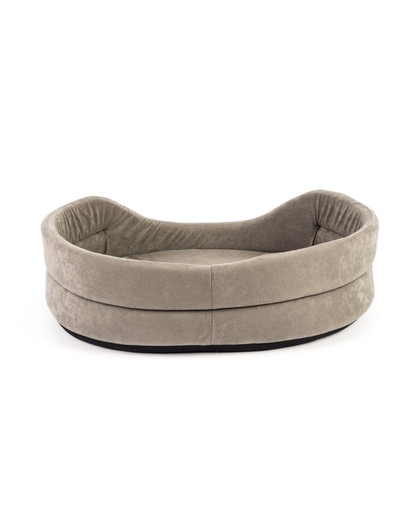 FERA Grey Pelech pre psa oválny 75x62x22 cm