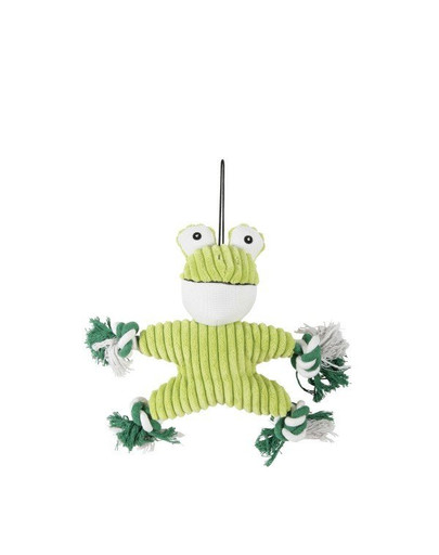 ZOLUX Fred's Frog Green Zamatová hračka pre psov