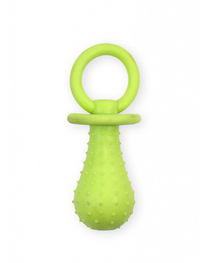 PET NOVA DOG LIFE STYLE hračka so zvončekom 14cm, žltá, mätová aróma