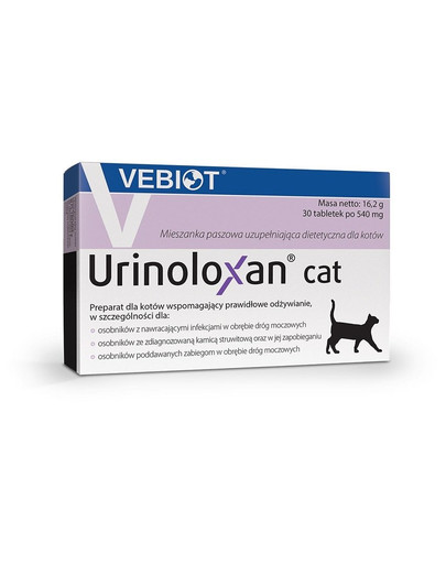 VEBIOT Urinoloxan cat 30 tbl