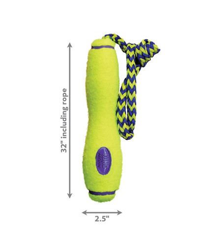 KONG Airdog Fetch Stick with Rope L Tyč na hádzanie pre