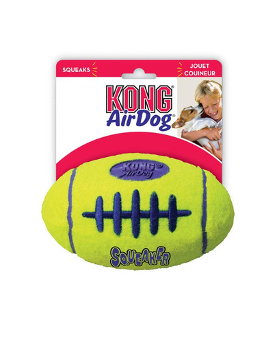 KONG Airdog L Squeaker Football lopta pre psa