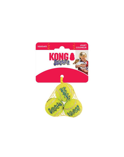 KONG SqueakAir Ball XS 3 ks lopta tenisová pre psa