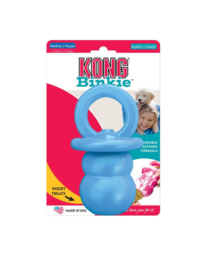 KONG Binkie M hryzátko pre šteniatka