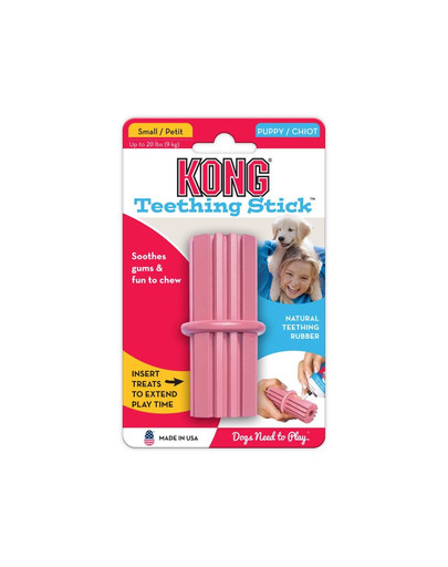 KONG Puppy Teething Stick S dentálné hryzátko pre šteniatka