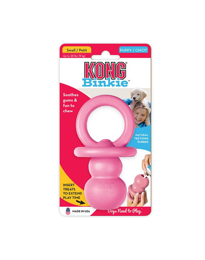 KONG Binkie S hryzátko pre šteniatka
