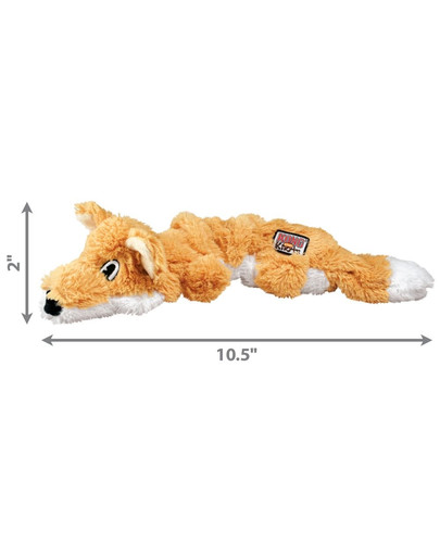 KONG Knots Scrunch Fox S/M hračka pre psa