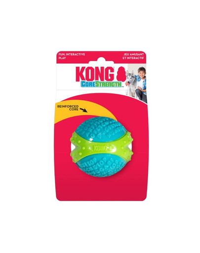 KONG CoreStrength Ball L lopta pre psa