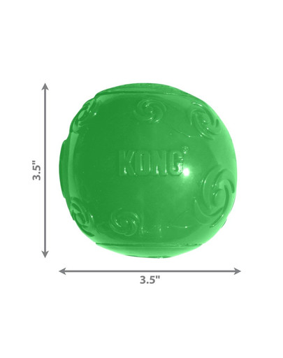 KONG Squeezz Ball XL pískajúca lopta