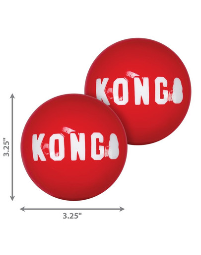 KONG Signature Ball L 2 ks lopta pre psa