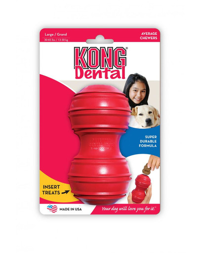 KONG Dental L dentálné hryzátko pre psa