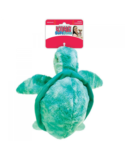 KONG SoftSeas Turtle L plyšák pre psa