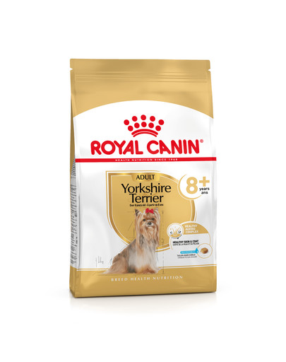 ROYAL CANIN Yorkshire Terrier Adult 8+ 3 kg granule pre staršieho jorkšírskeho teriéra