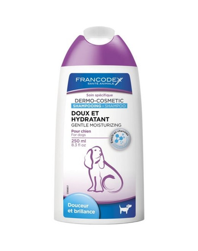 FRANCODEX šampón jemný hydratačný, pes 250 ml
