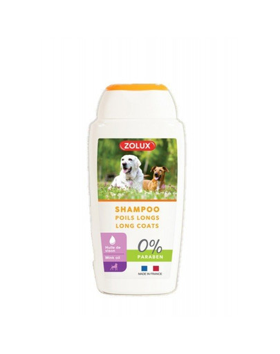 ZOLUX Šampón na dlhú srsť pre psov 250 ml