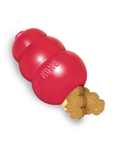 KONG Classic L 10,5 cm hryzátko na maškrty pre psa