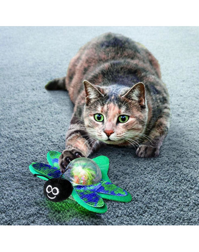 KONG Cat Bat-A-Bout Flicker Firefly świecąca hračka pre mačky
